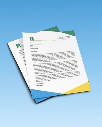 ALC letterhead design