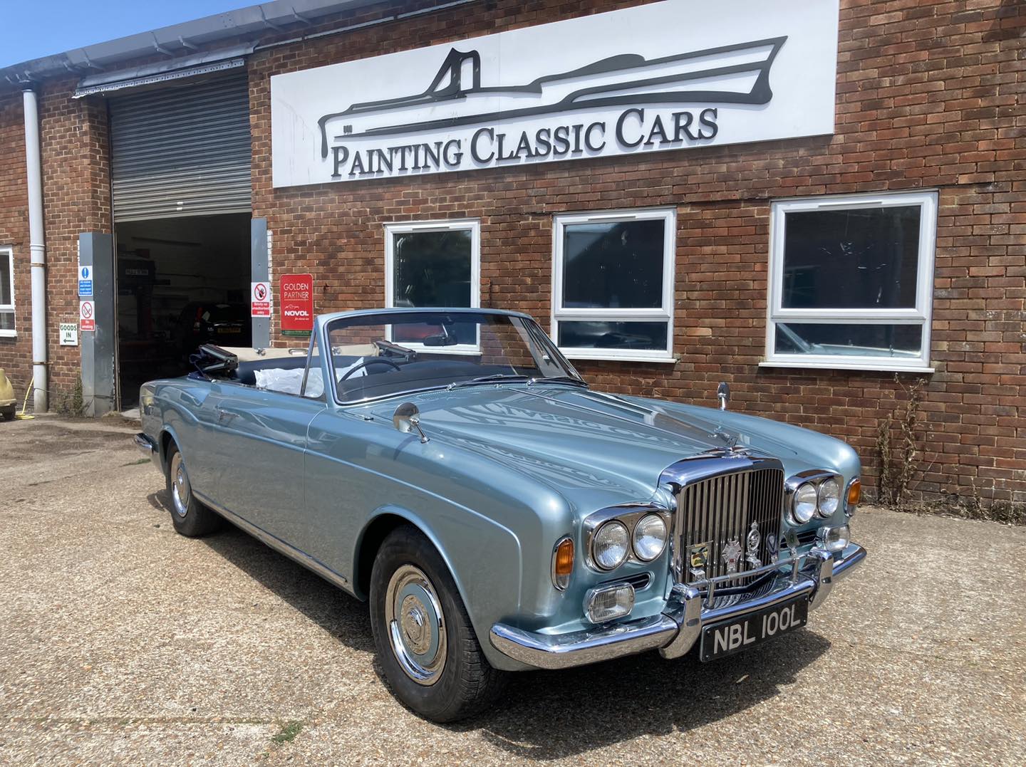 Classic Car Restoration East Sussex Painting Classic Cars