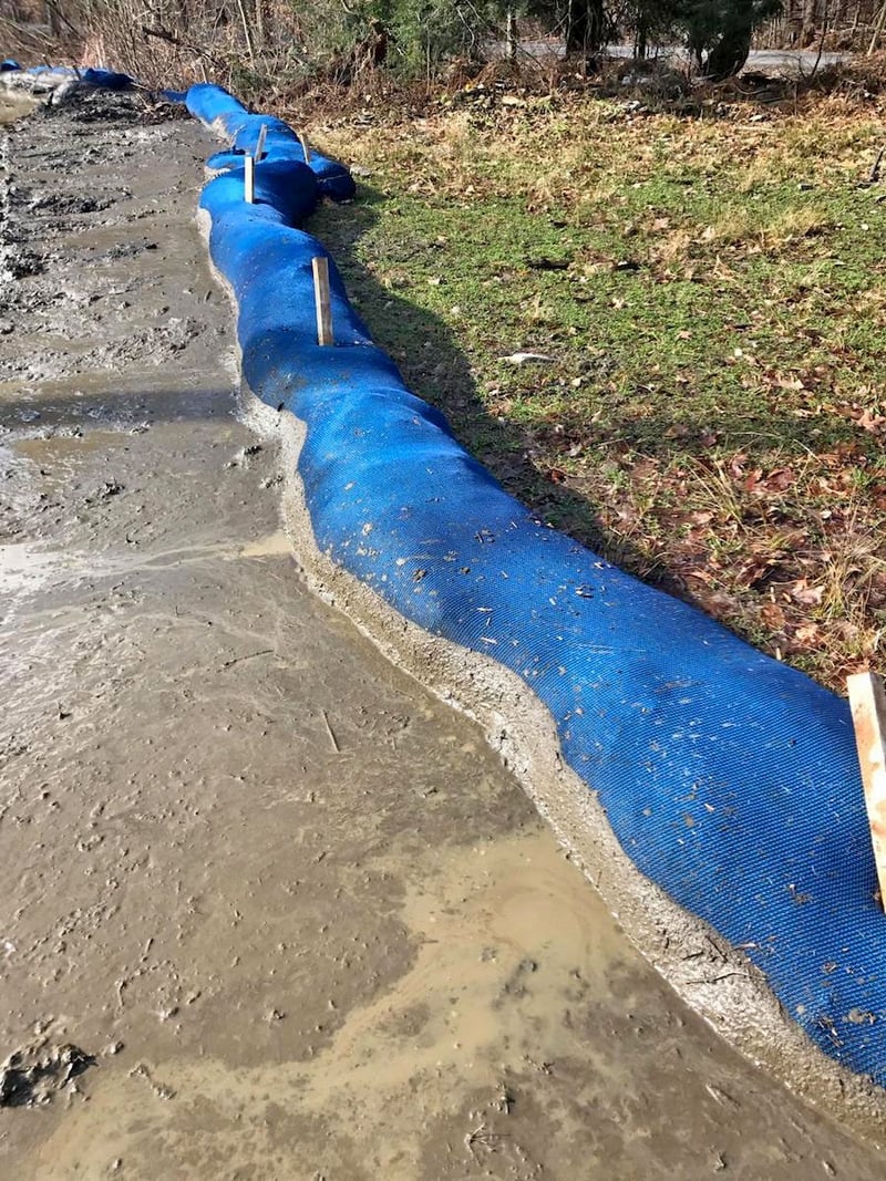 Diamond Sock Compost Filter Sock Prevent Soil Erosion