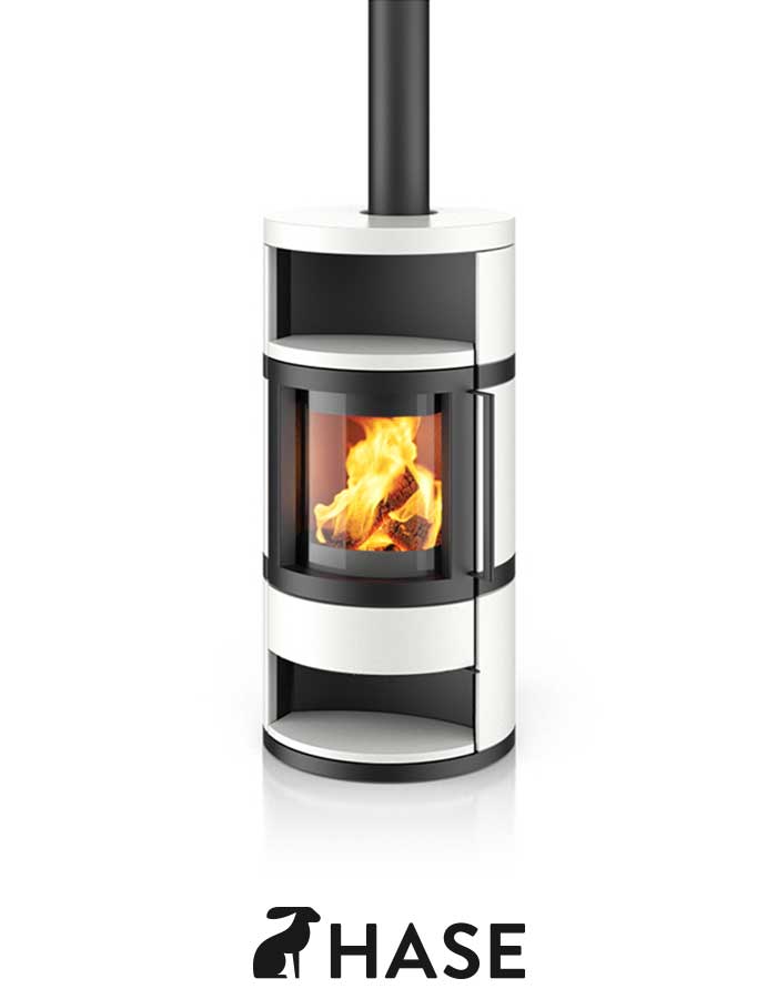 Poêle à bois 78 CB laqué anthracite - FONTE FLAMME