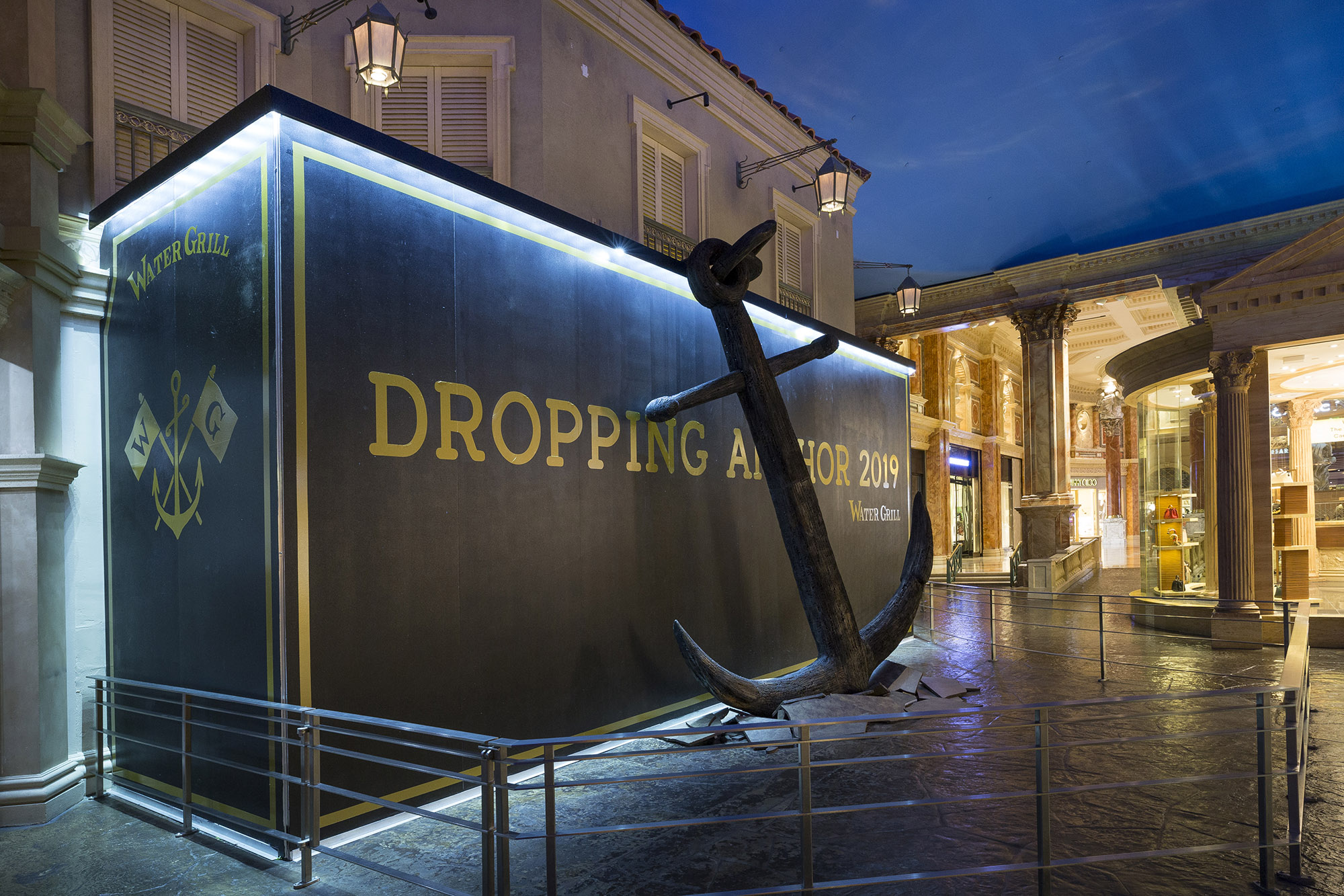 Photo of Water Grill Las Vegas Barricade Night View