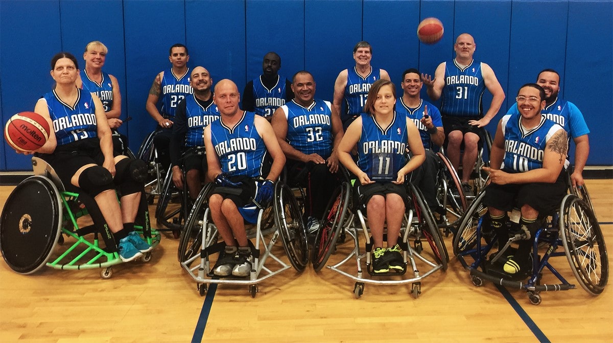 Orlando Magic Wheels team members