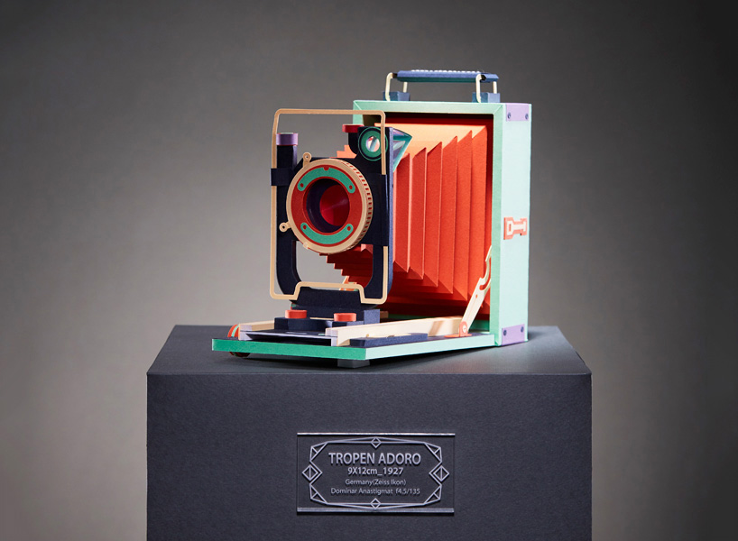 Nostalgia-Inducing Classic Cameras Precisely Folded From Paper