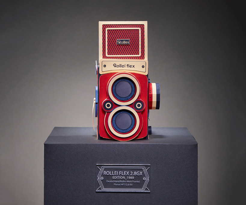 Nostalgia-Inducing Classic Cameras Precisely Folded From Paper