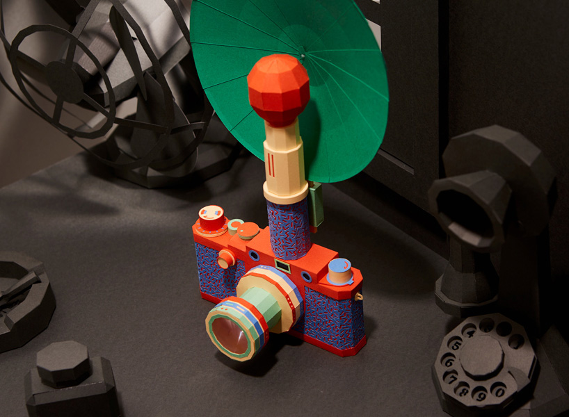 Nostalgia-Inducing Classic Cameras Precisely Folded From Paper