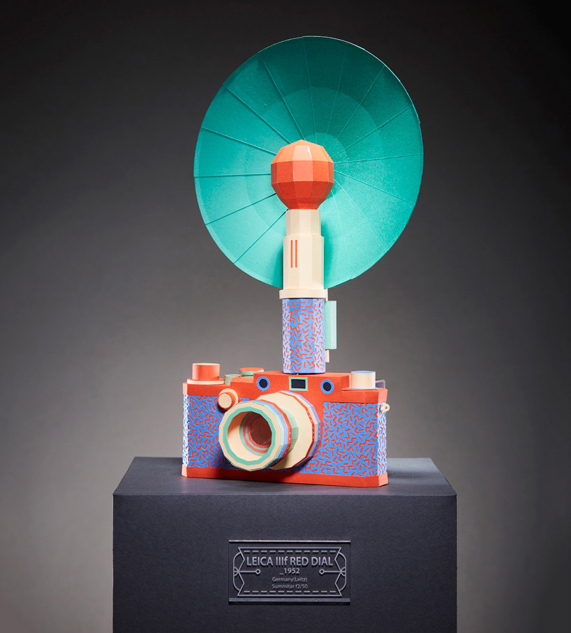 Nostalgia-Inducing Classic Cameras Precisely Folded From Paper