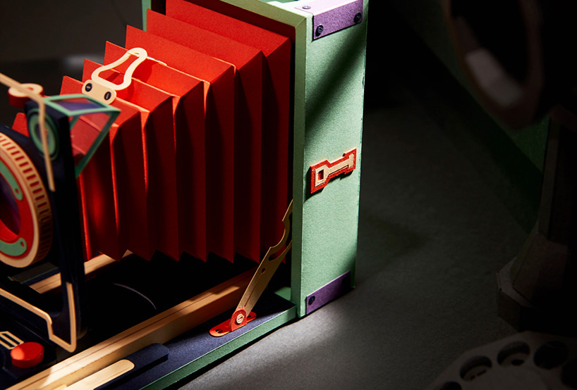 Nostalgia-Inducing Classic Cameras Precisely Folded From Paper