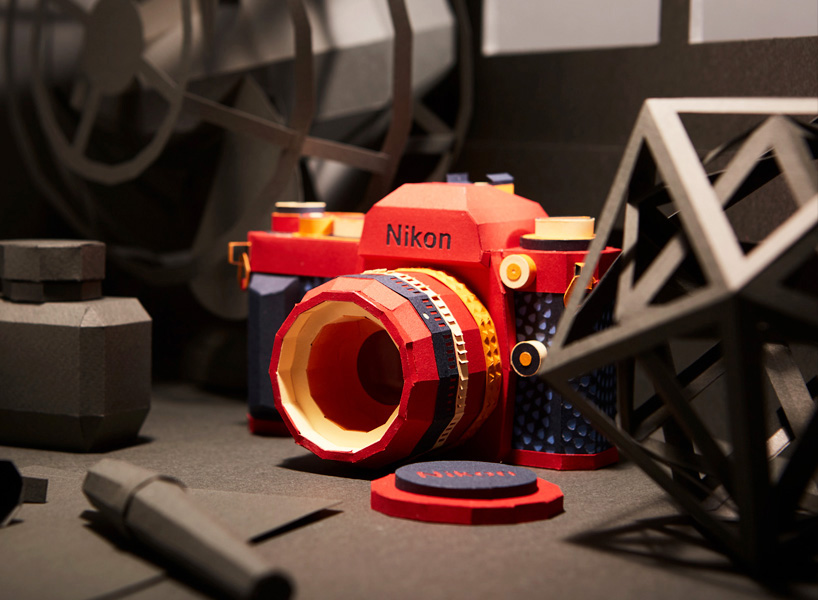 Nostalgia-Inducing Classic Cameras Precisely Folded From Paper