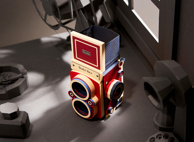 Nostalgia-Inducing Classic Cameras Precisely Folded From Paper