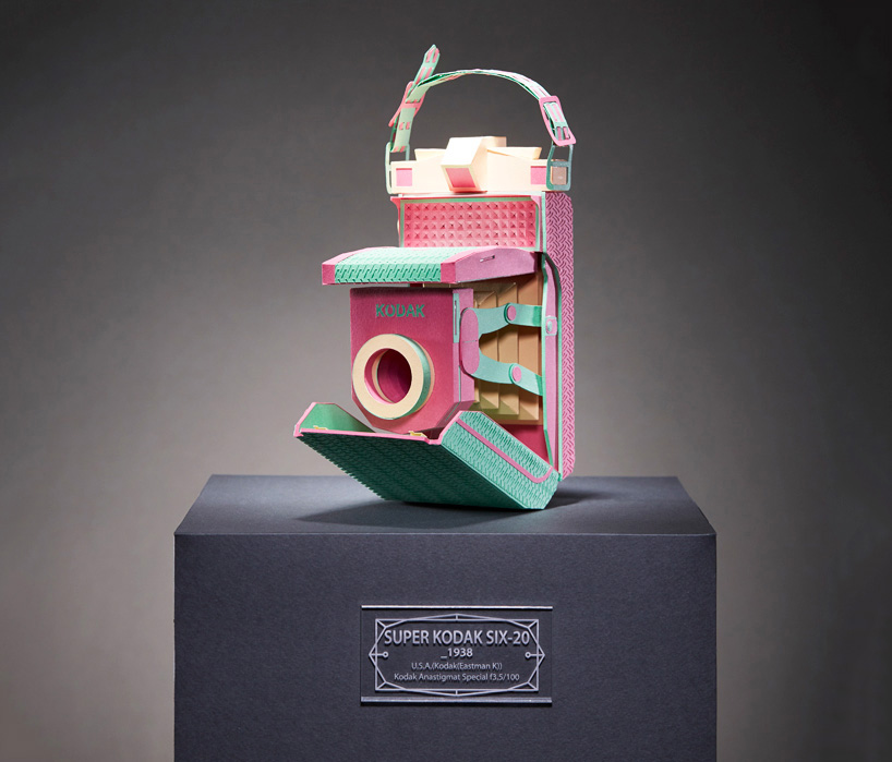 Nostalgia-Inducing Classic Cameras Precisely Folded From Paper