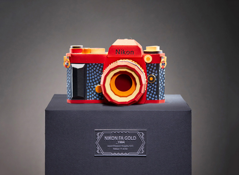 Nostalgia-Inducing Classic Cameras Precisely Folded From Paper