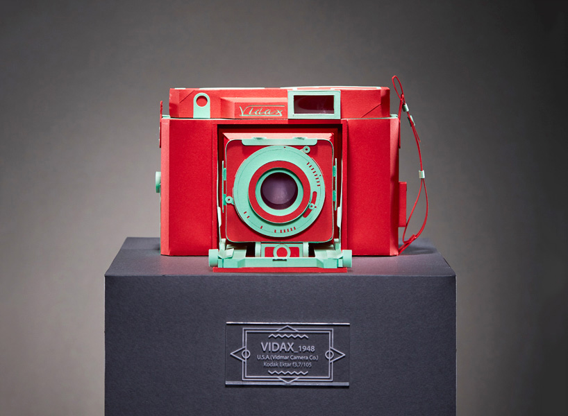 Nostalgia-Inducing Classic Cameras Precisely Folded From Paper