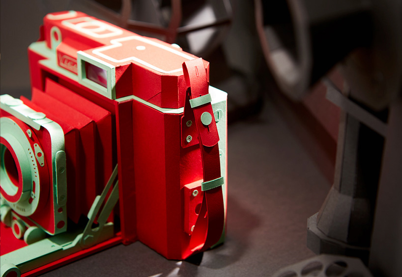 Nostalgia-Inducing Classic Cameras Precisely Folded From Paper