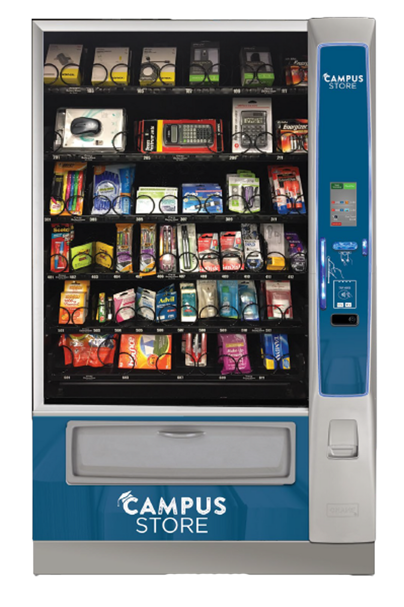 College Bookstore Vendor Specialty Vending Machine