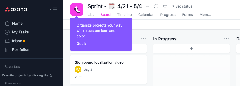 user onboarding for paid plans tooltip example