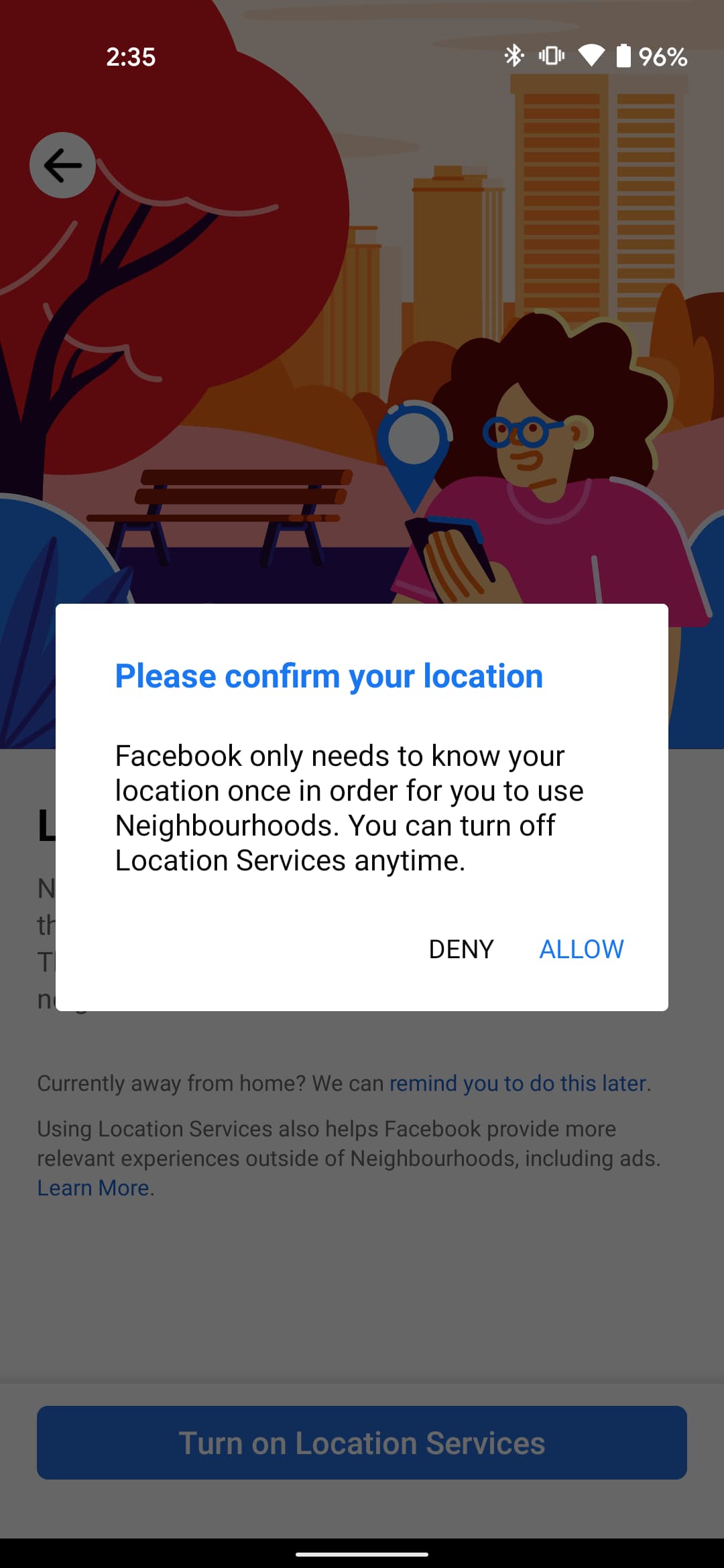 facebook neighborhoods screenshot