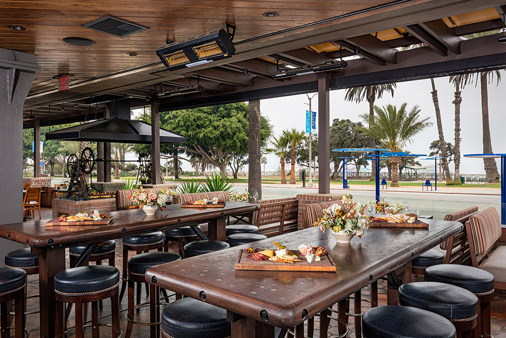 High Tables & Ocean Views