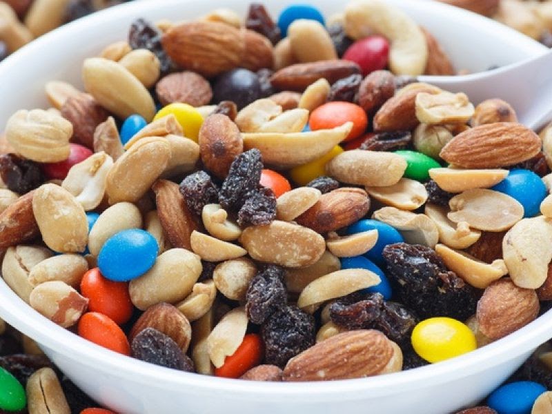 bowl of trail mix