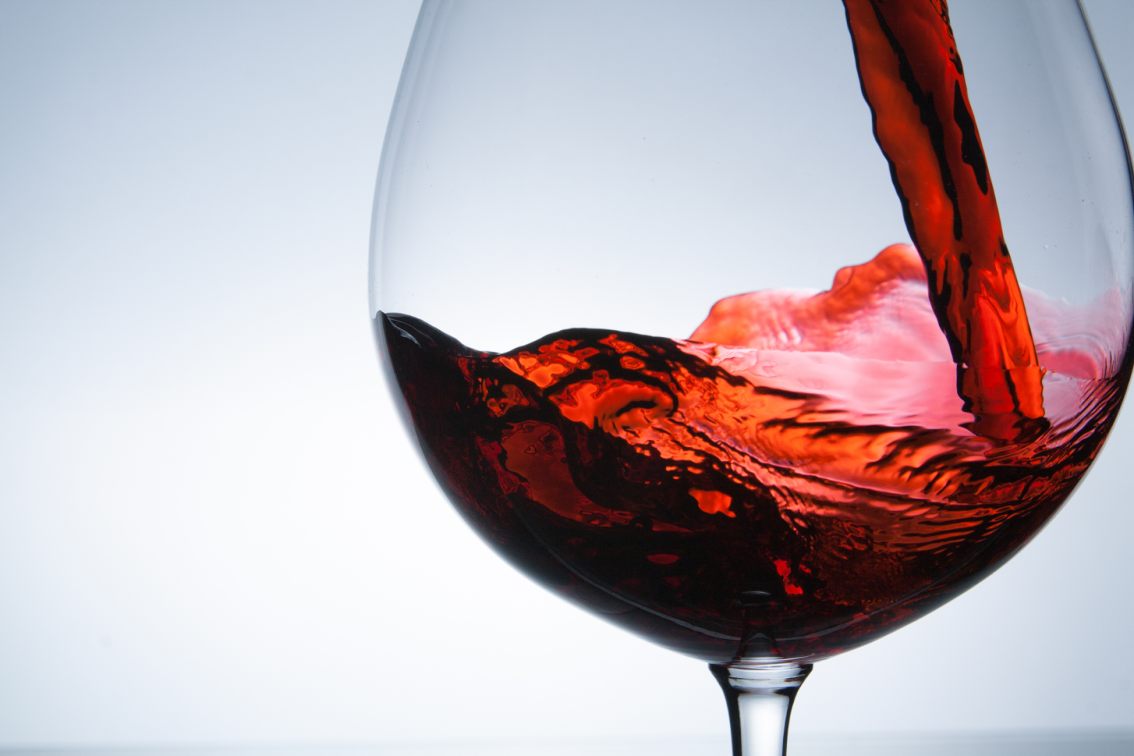 glass of red wine
