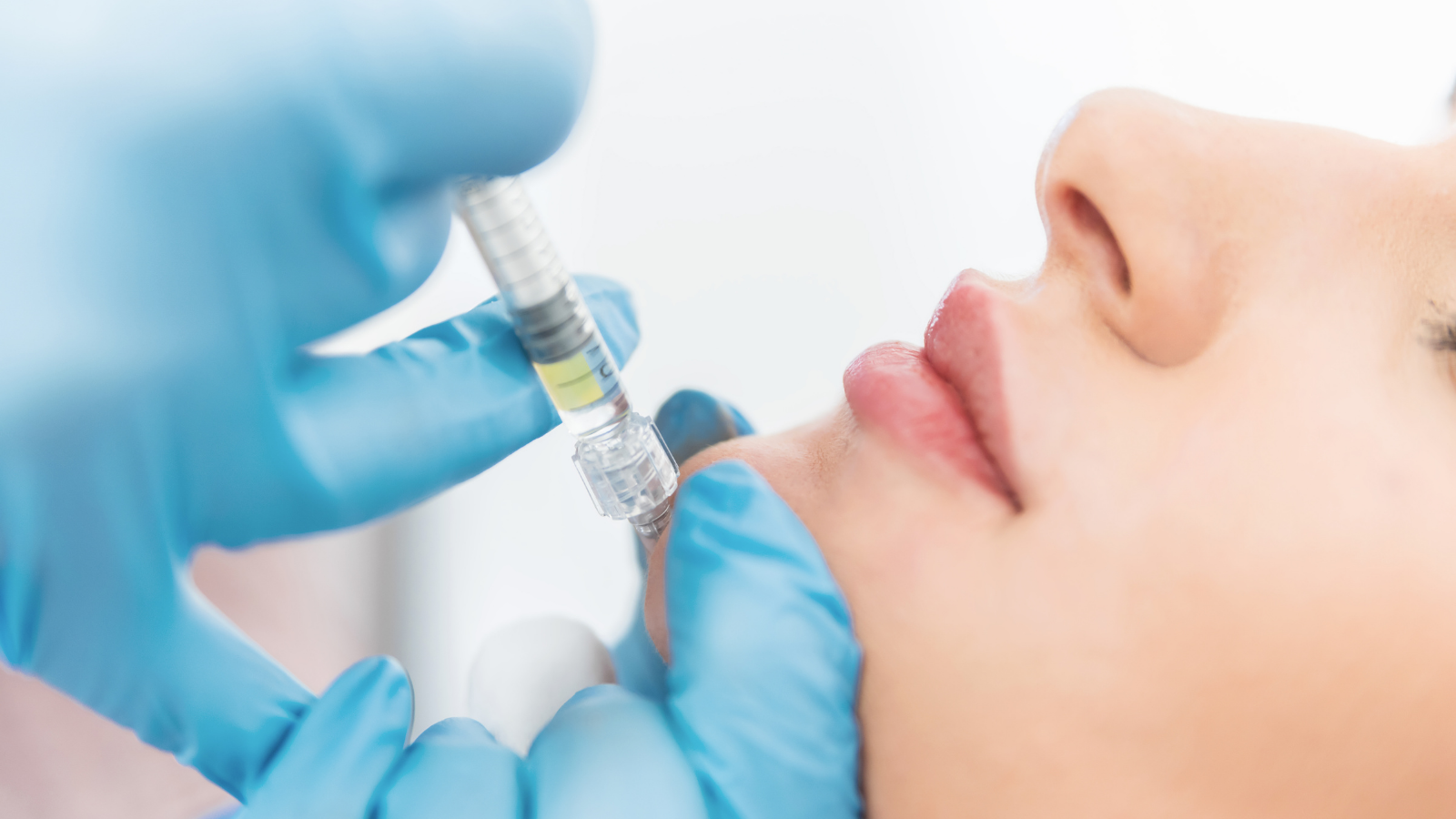 women is injected