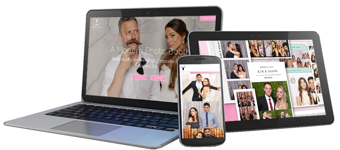 Pretty Nice Websites | Photobooth Webflow Design