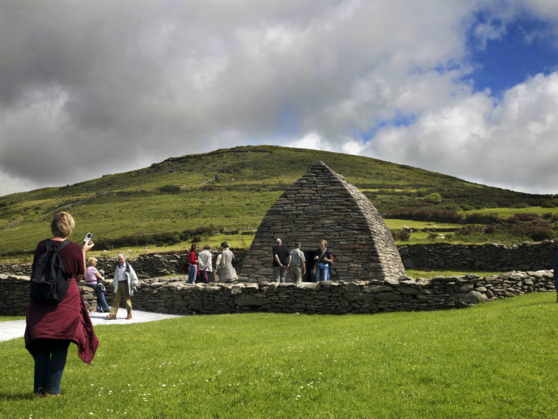 Gallarus Oratory on a sunny day