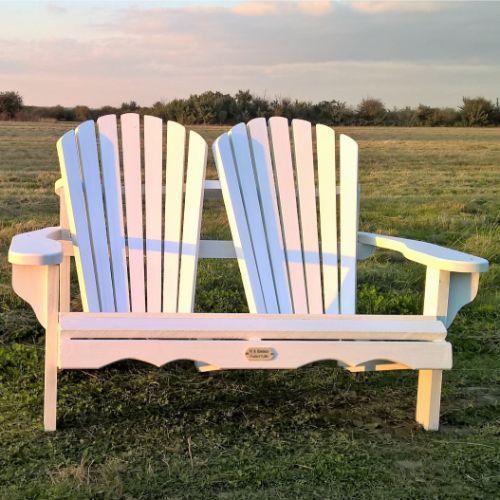 Extra Large XL Loveseat Adirondack Chairs Handmade to Order