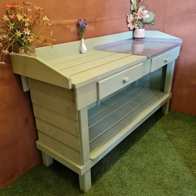 Wooden Potting Benches Handmade Garden Furniture