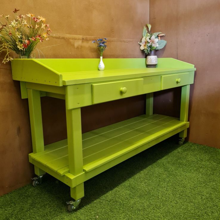 Wooden Potting Benches Handmade Garden Furniture