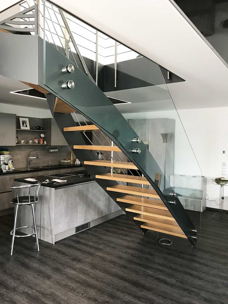 Ausführungsmuster bspw. für geradläufige, zweiläufige, angewendelte