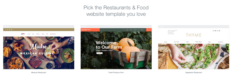 templates wix