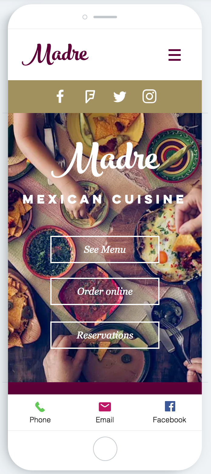 repsonsive design wix