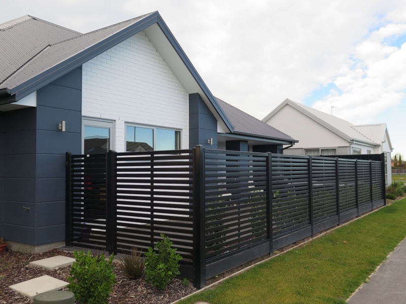 Colour Slat Gates NZ We Manufacture, Supply & Install in Tauranga