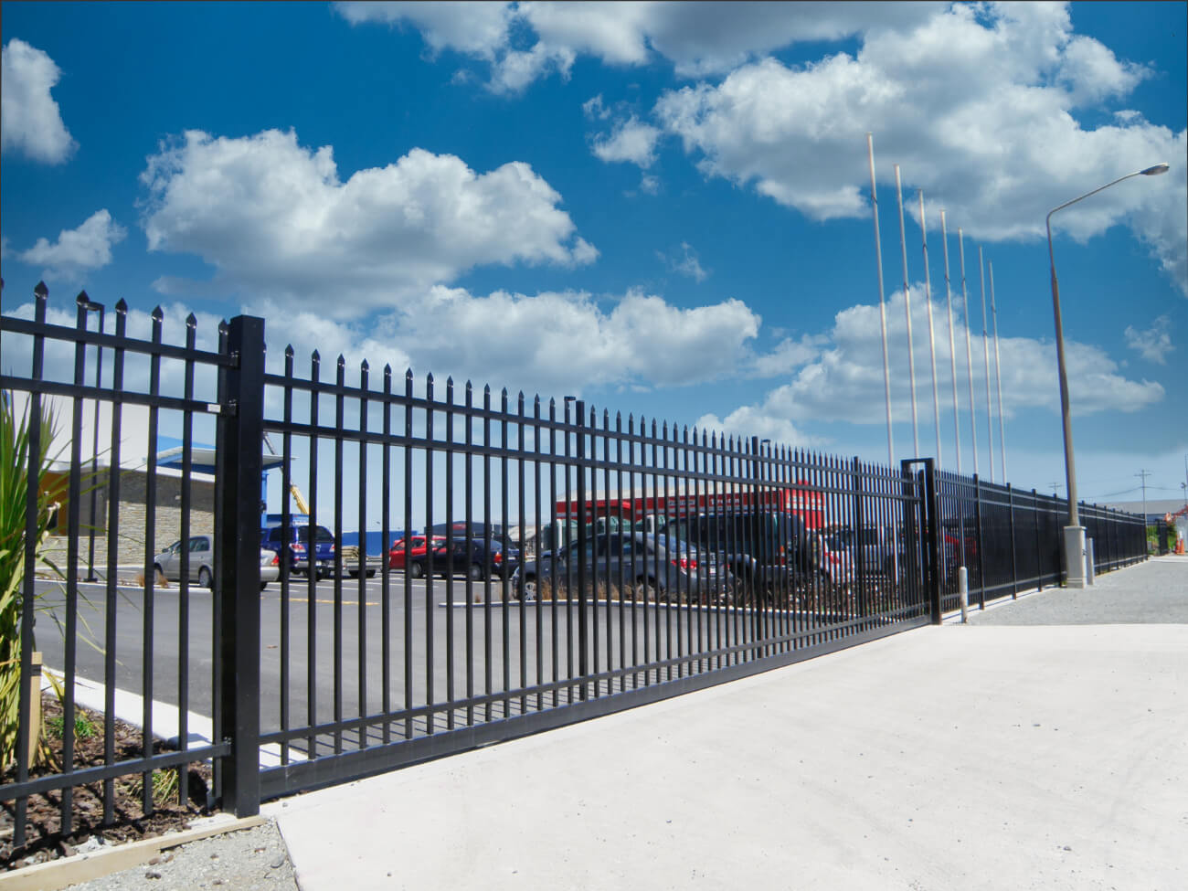 Sentry Panel Spear Top Fence Tauranga Security Panel Fencing