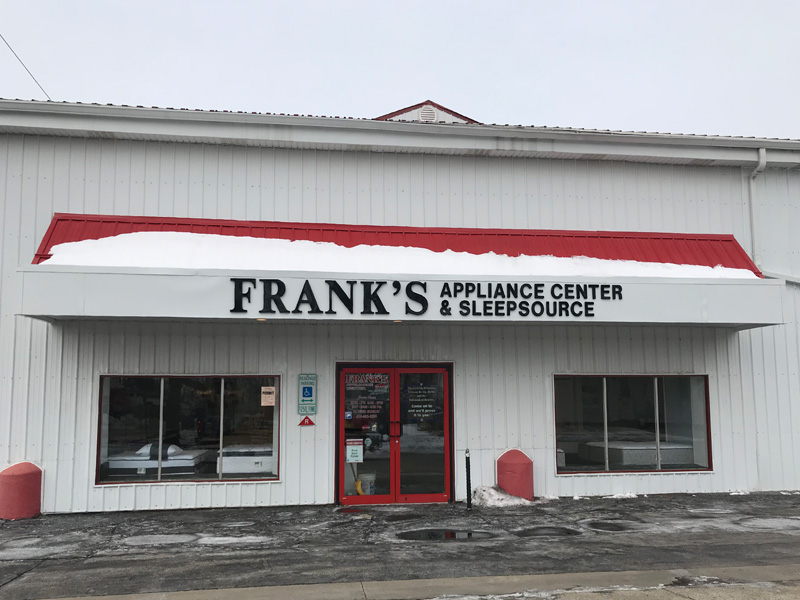 Franks Appliance Center Commercial Awning Friendly Signs inc
