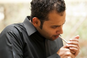 arab smoking