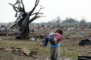 A tornado tore through Moore earlier this month, about a 15-minute drive from the ProCure Proton Therapy Center in Oklahoma City.