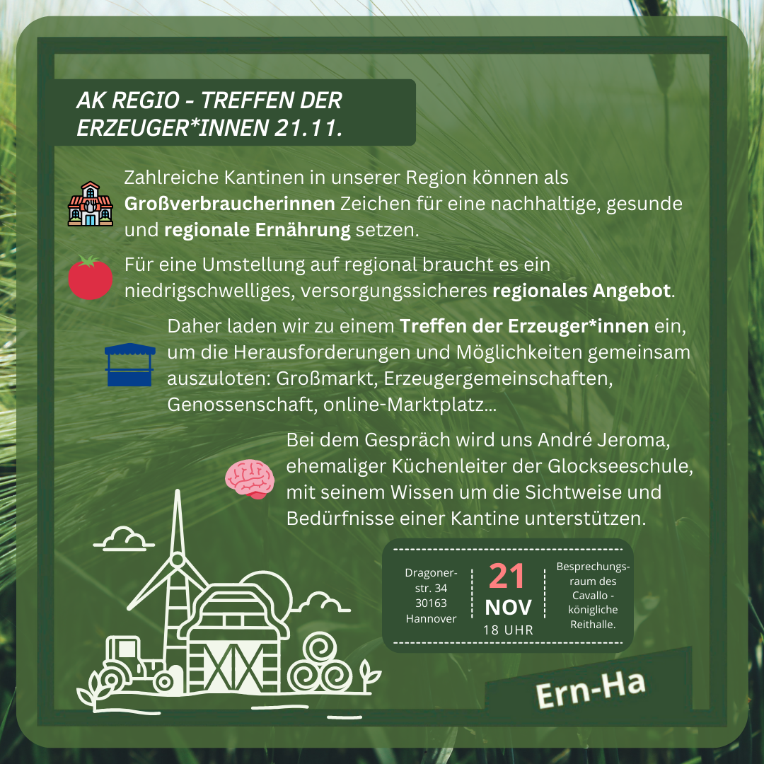 AK Regio - Treffen der Erzeuger*innen 21.11.