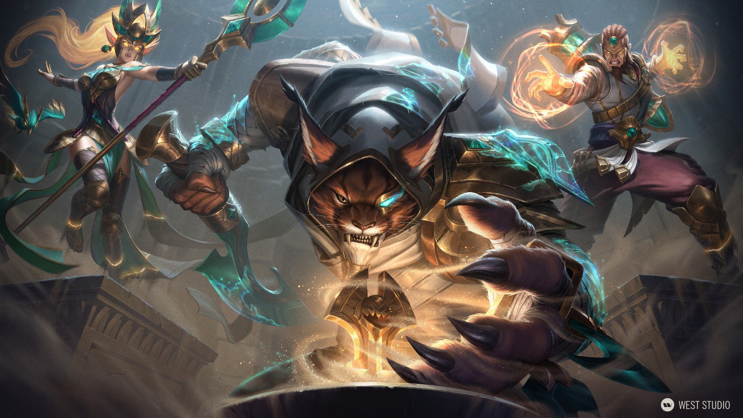 West Studio League Of Legends Splash Art West Studio League Of Legends Splash Art