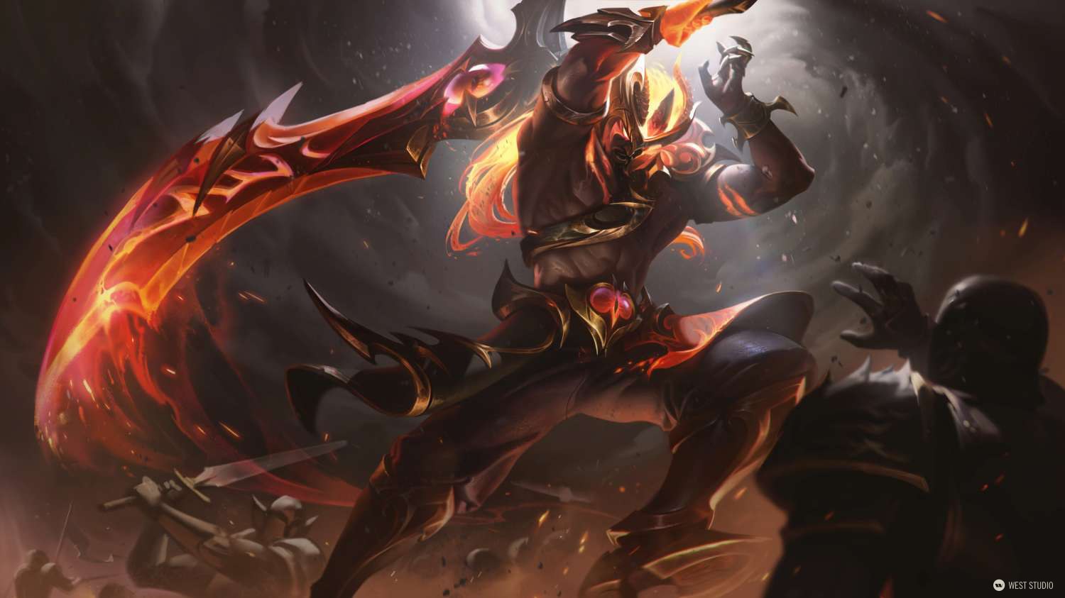 West Studio League of Legends Splash Art