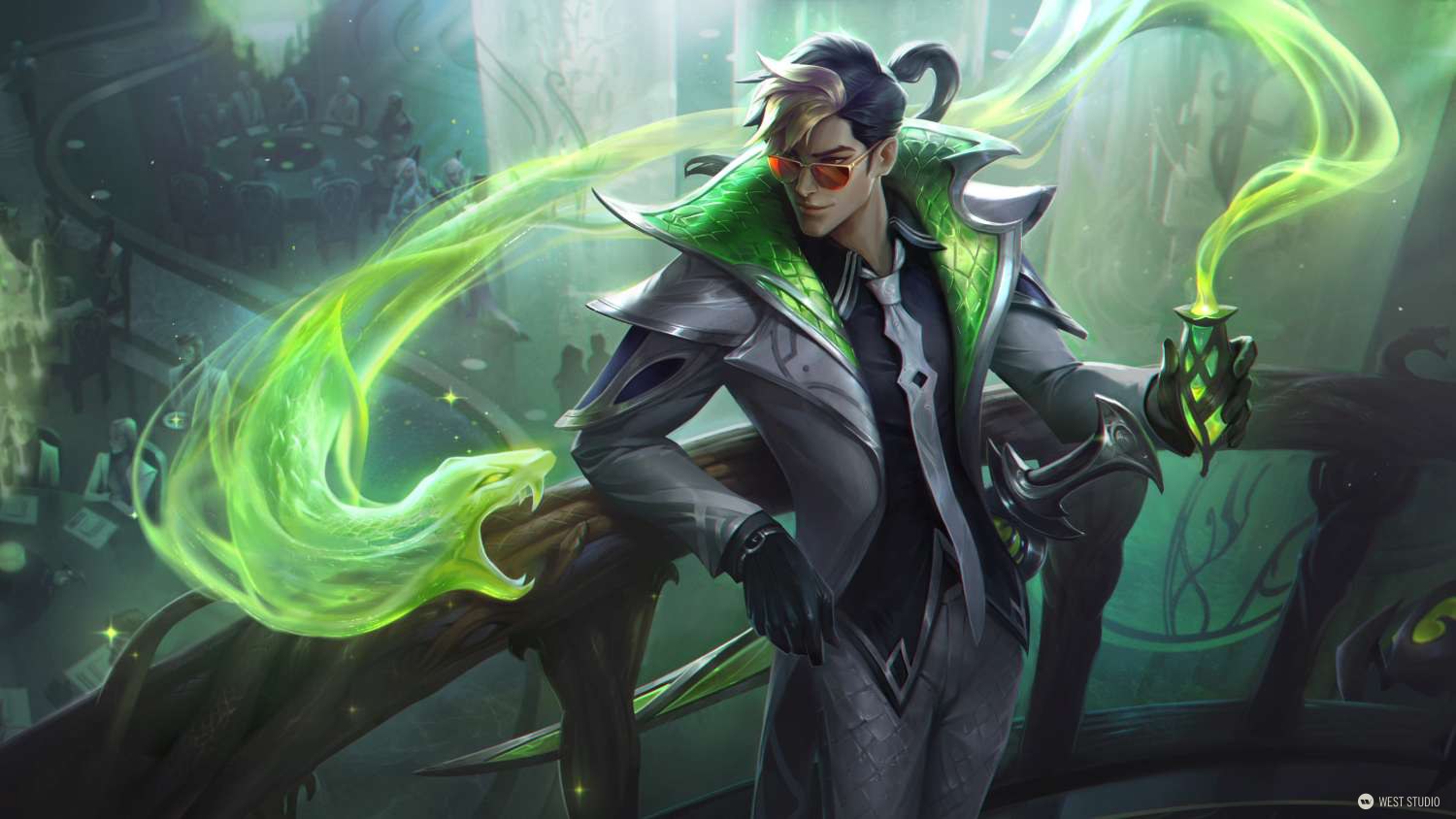 West Studio League Of Legends Splash Art
