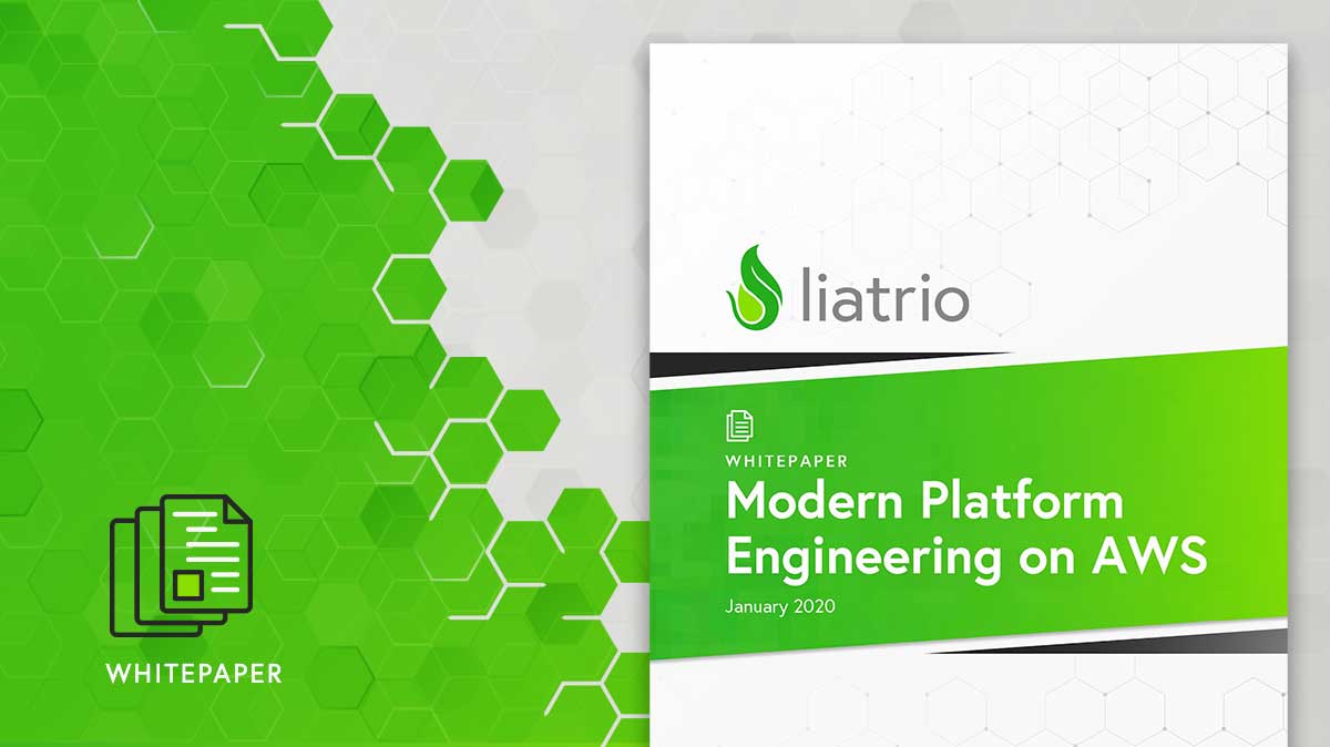 A thumbnail image of the Modern Platform Engineering on AWS white paper.