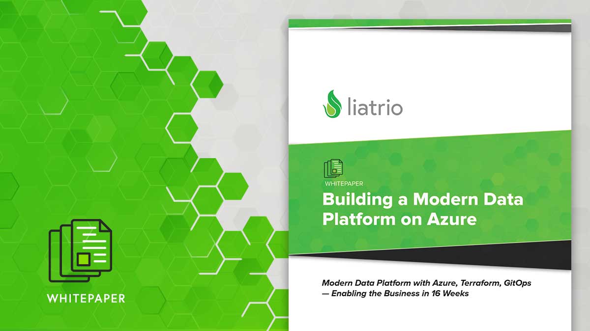 A thumbnail image of the Building a Modern Data Platform on Azure white paper.