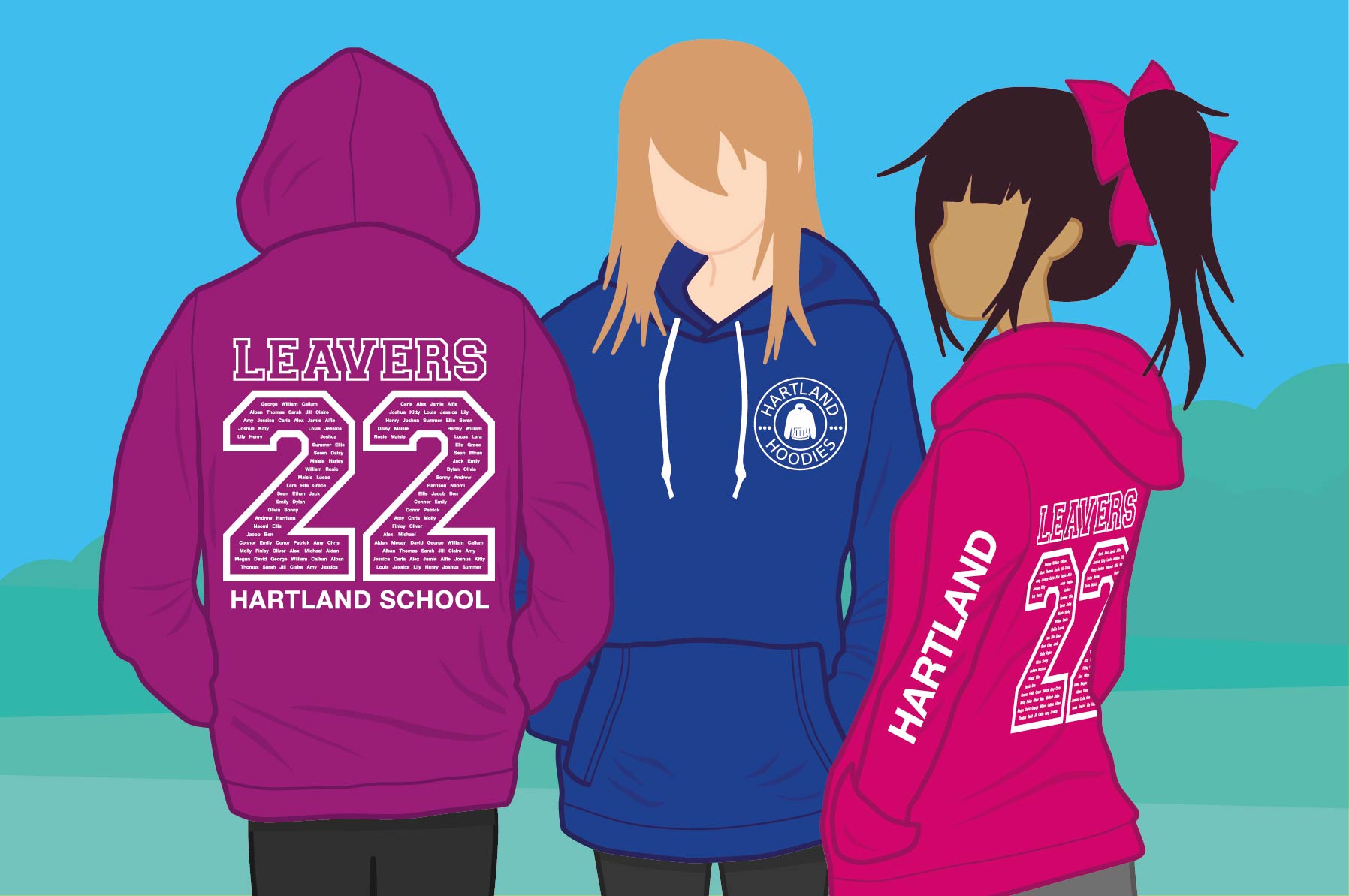 primary school leavers moletom com capuzs 2021