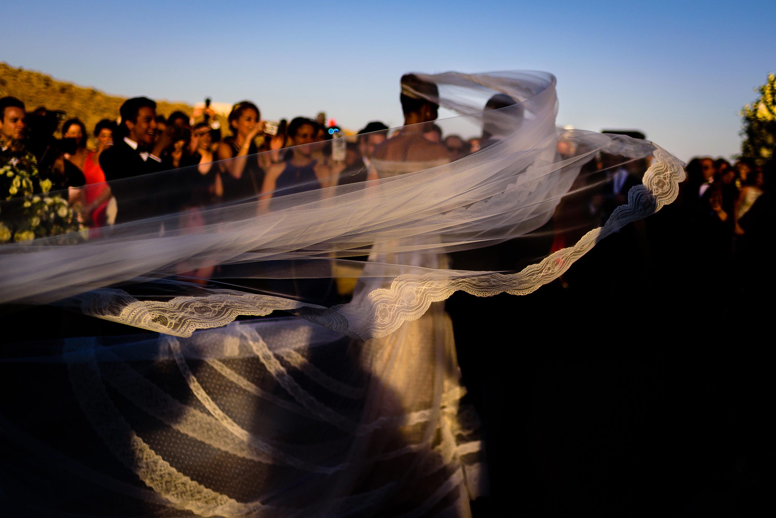Wedding veil destination wedding Mykonos Greece