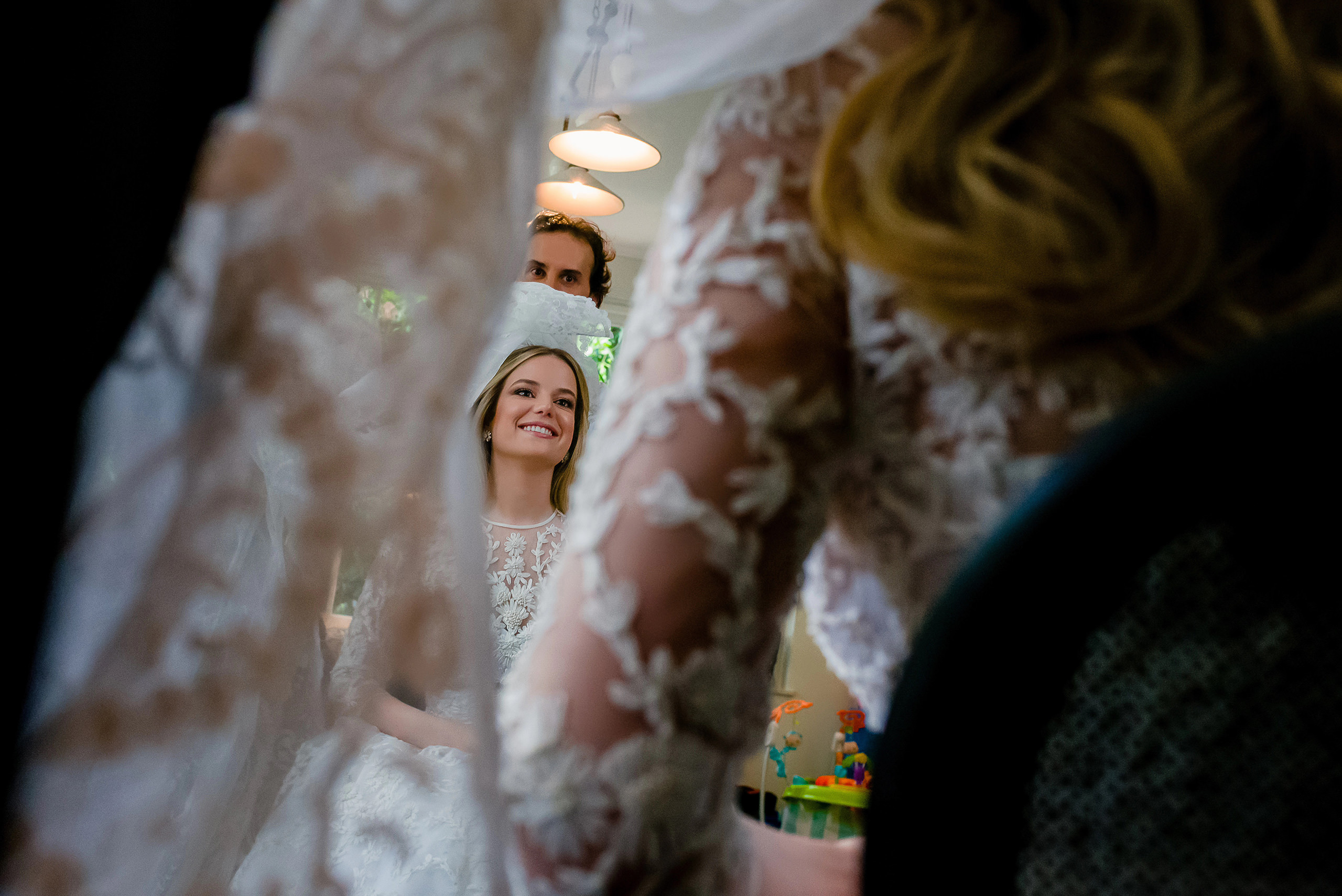 Gorgeous bride destination wedding Rio de Janeiro Brazil