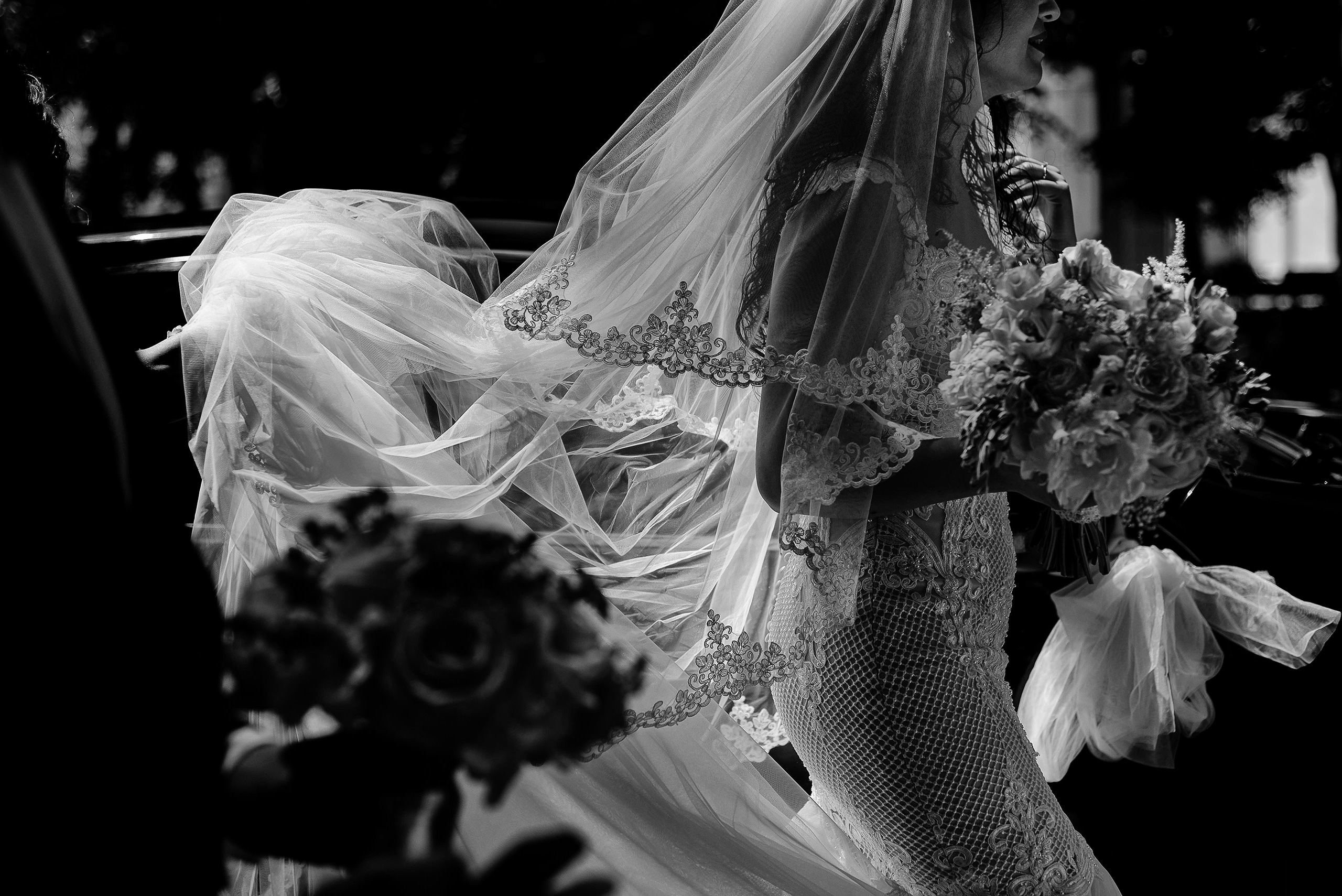Artistic wedding details bride Bucharest Romania