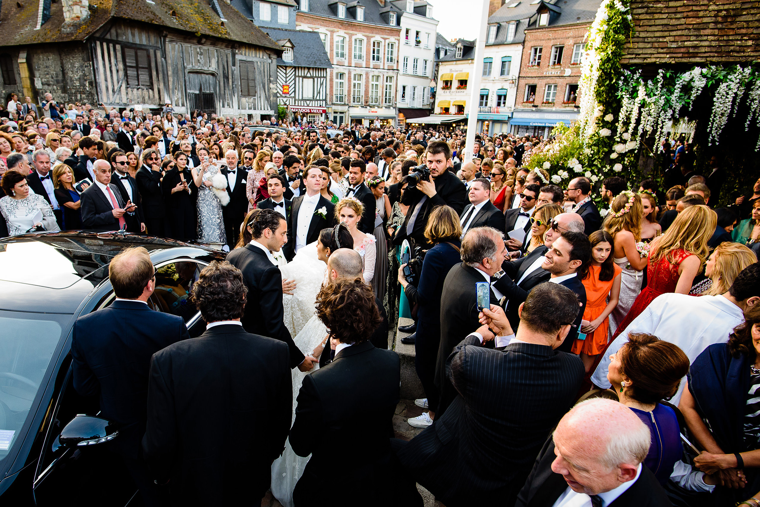 Vibecollector photographer Vlad Lodoaba in the middle of a destination wedding