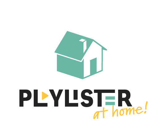 Playlister At Home logo