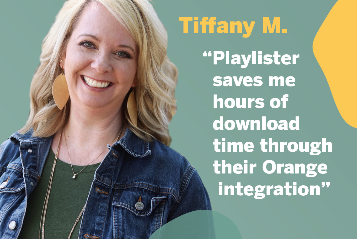 Playlister customer hero testimonial